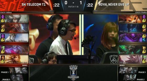  英雄联盟全球赛，中国队强势挺进决赛